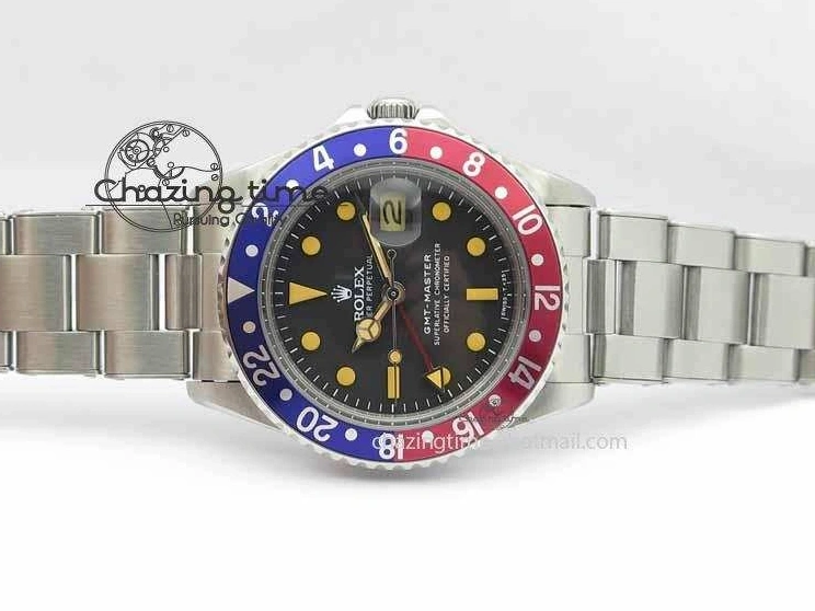MiroTime 0519 BestValue GMT-Master Vintage 1675 SS BP Best Edition Blue Red Bezel A 3752